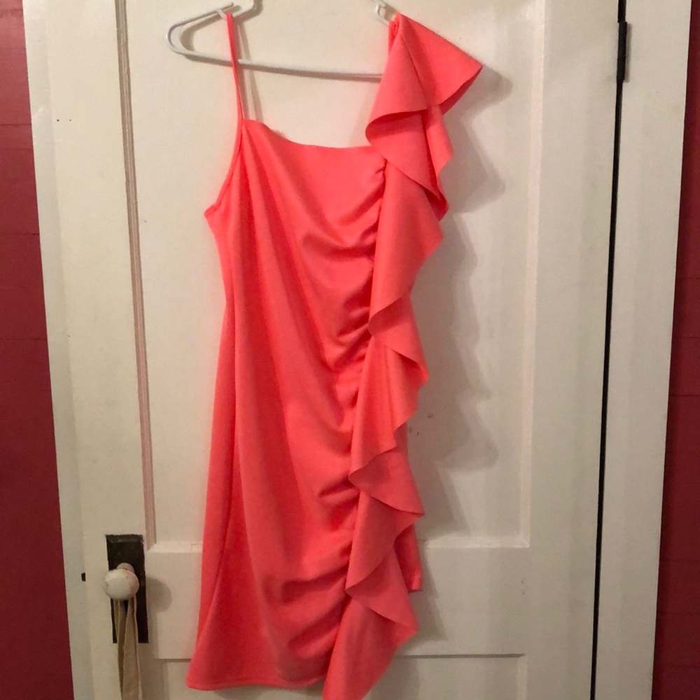 super cute formal dress from Love J!! in love with this pink. size XL. fits L.